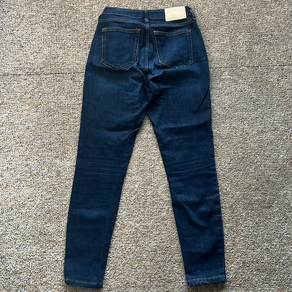 Everlane The Curvy High-Rise Skinny Jeans 25 Crop - Picture 3 of 5